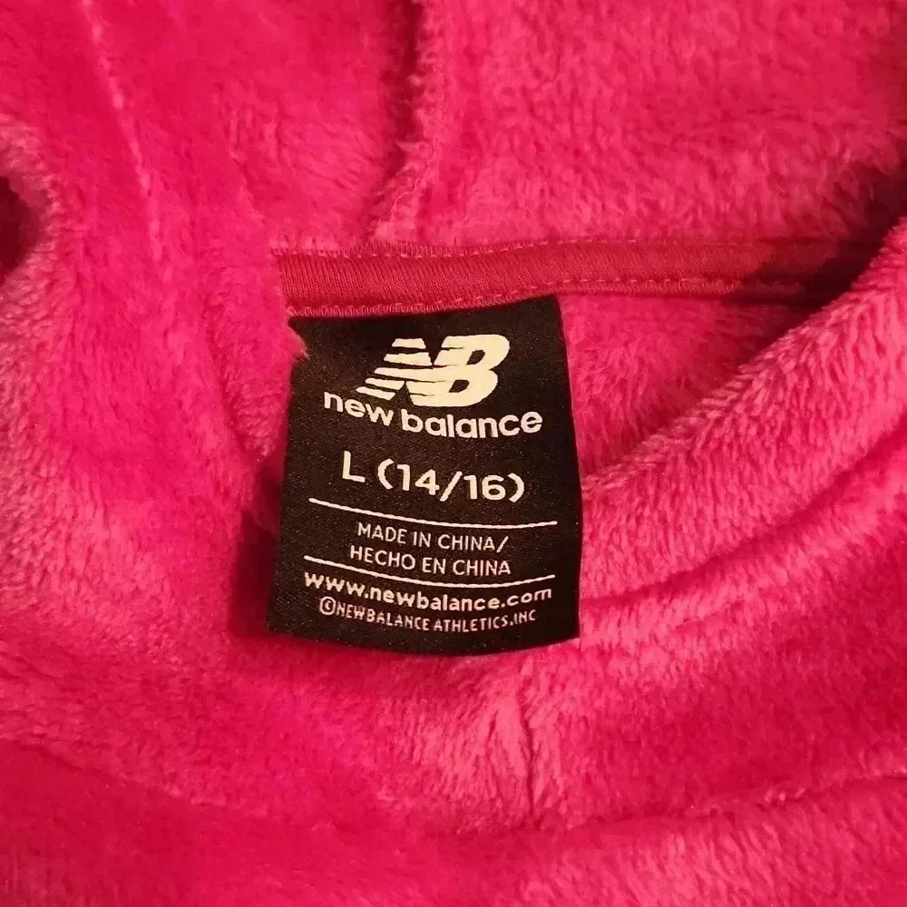 New Balance Fleece Hooded Sweatshirt.  NWOT - Picture 3 of 4